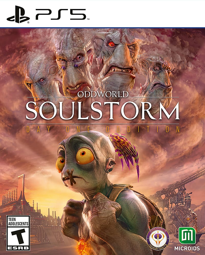 Front. Maximum Games - Oddworld: Soulstorm.