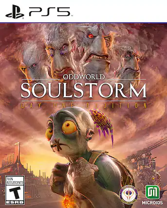 Front. Maximum Games - Oddworld: Soulstorm. - T (Teen 13+)