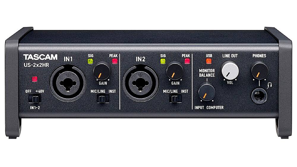 Alt View 11. TASCAM - US-2X2HR USB Audio Interface - Black.