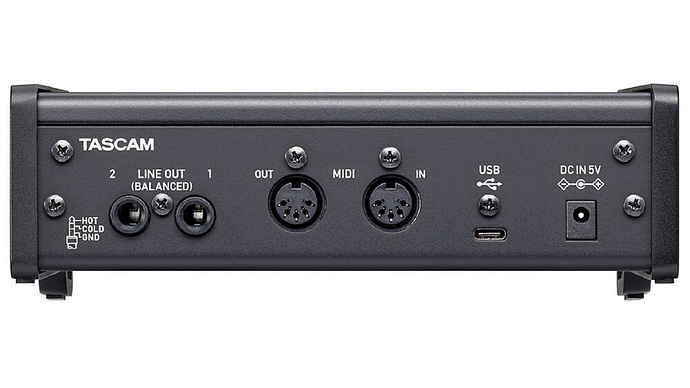 Alt View 12. TASCAM - US-2X2HR USB Audio Interface - Black.