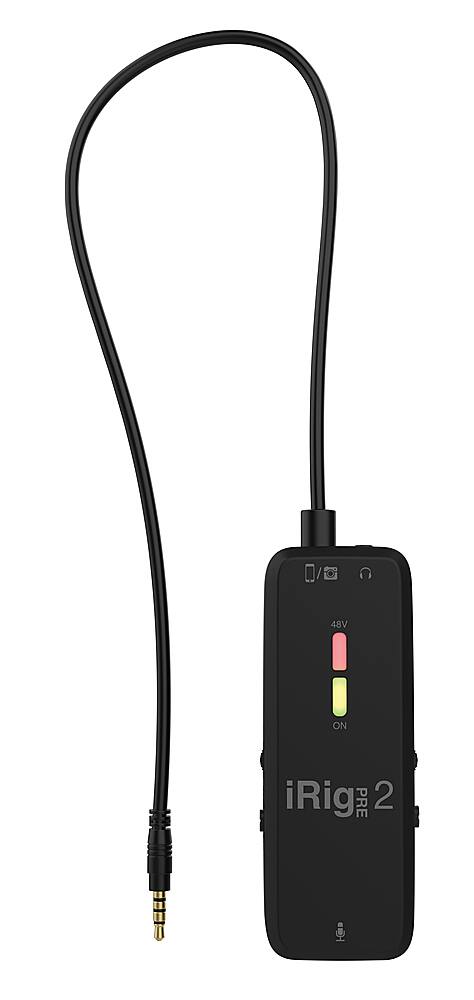 Alt View 11. IK Multimedia - iRig Pre 2 - Black.