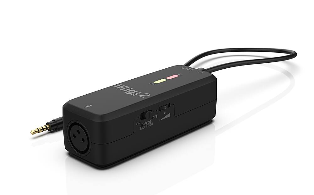 Left. IK Multimedia - iRig Pre 2 - Black.