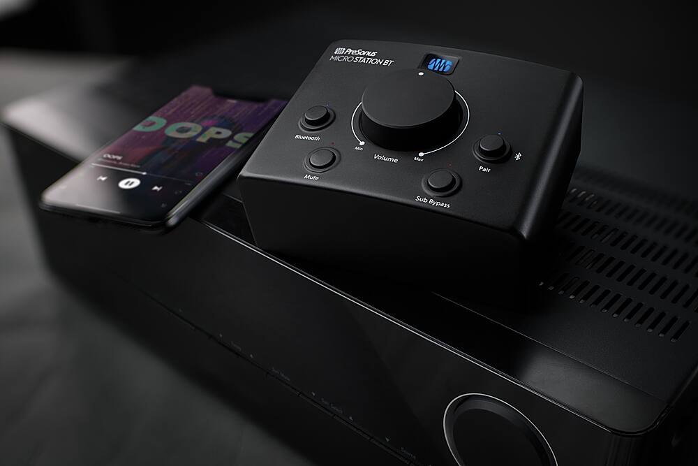 Alt View 13. PreSonus - MicroStation BT - Black.