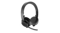 Logitech - Zone Wireless Bluetooth Noise-Cancelling Headset Certified for Microsoft Teams - Graphite - Front_Zoom