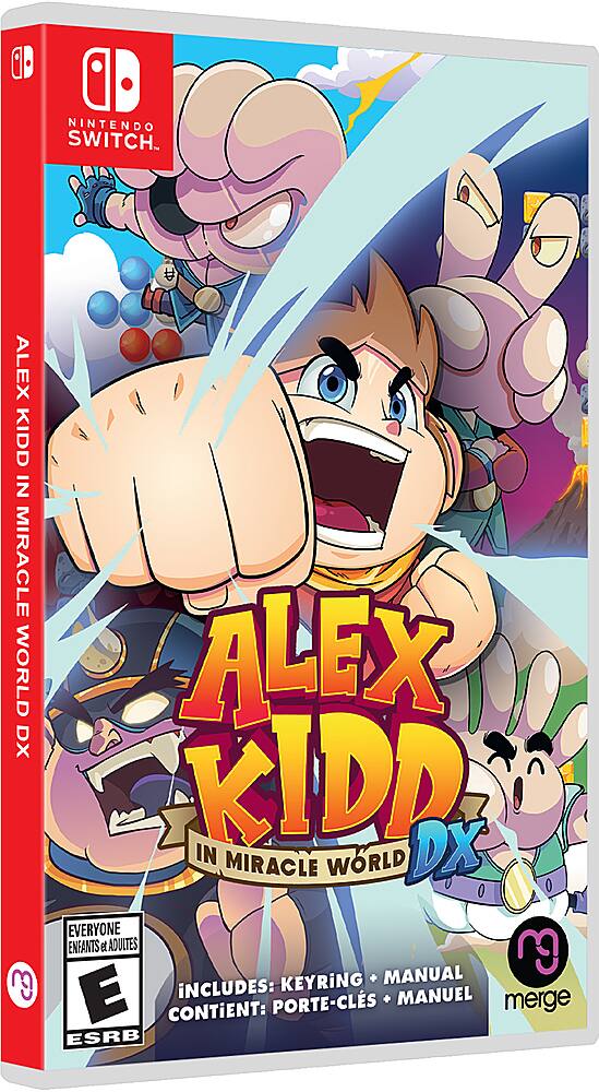 Front. Merge Games - Alex Kidd in Miracle World DX!. - E (Everyone)