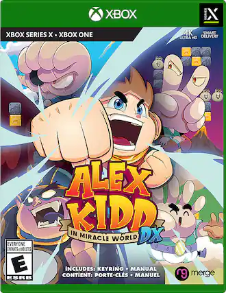Front. Merge Games - Alex Kidd in Miracle World DX!. - E (Everyone)