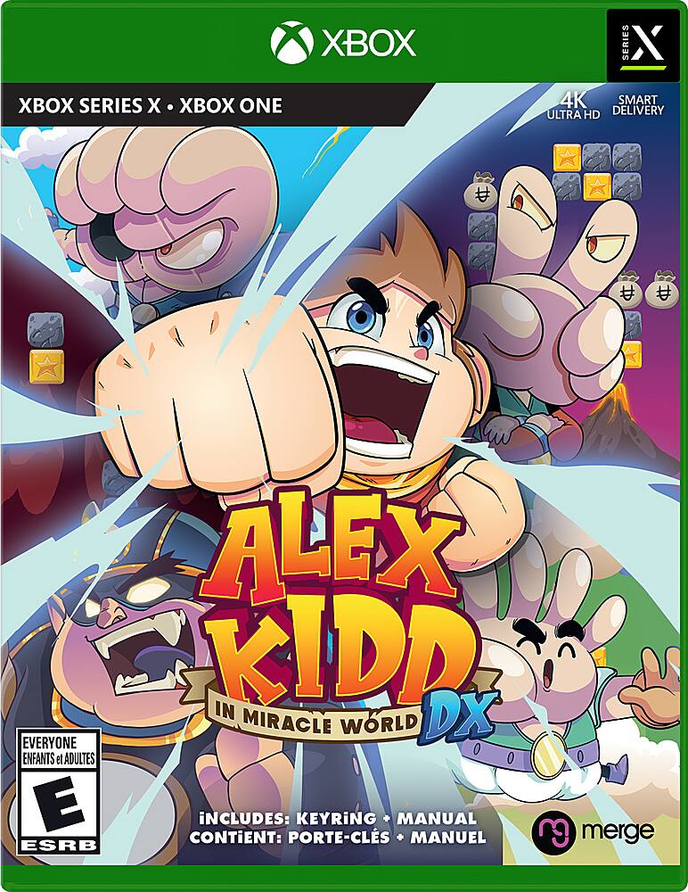 Front. Merge Games - Alex Kidd in Miracle World DX!.