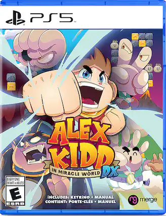 Front. Merge Games - Alex Kidd in Miracle World DX!. - E (Everyone)