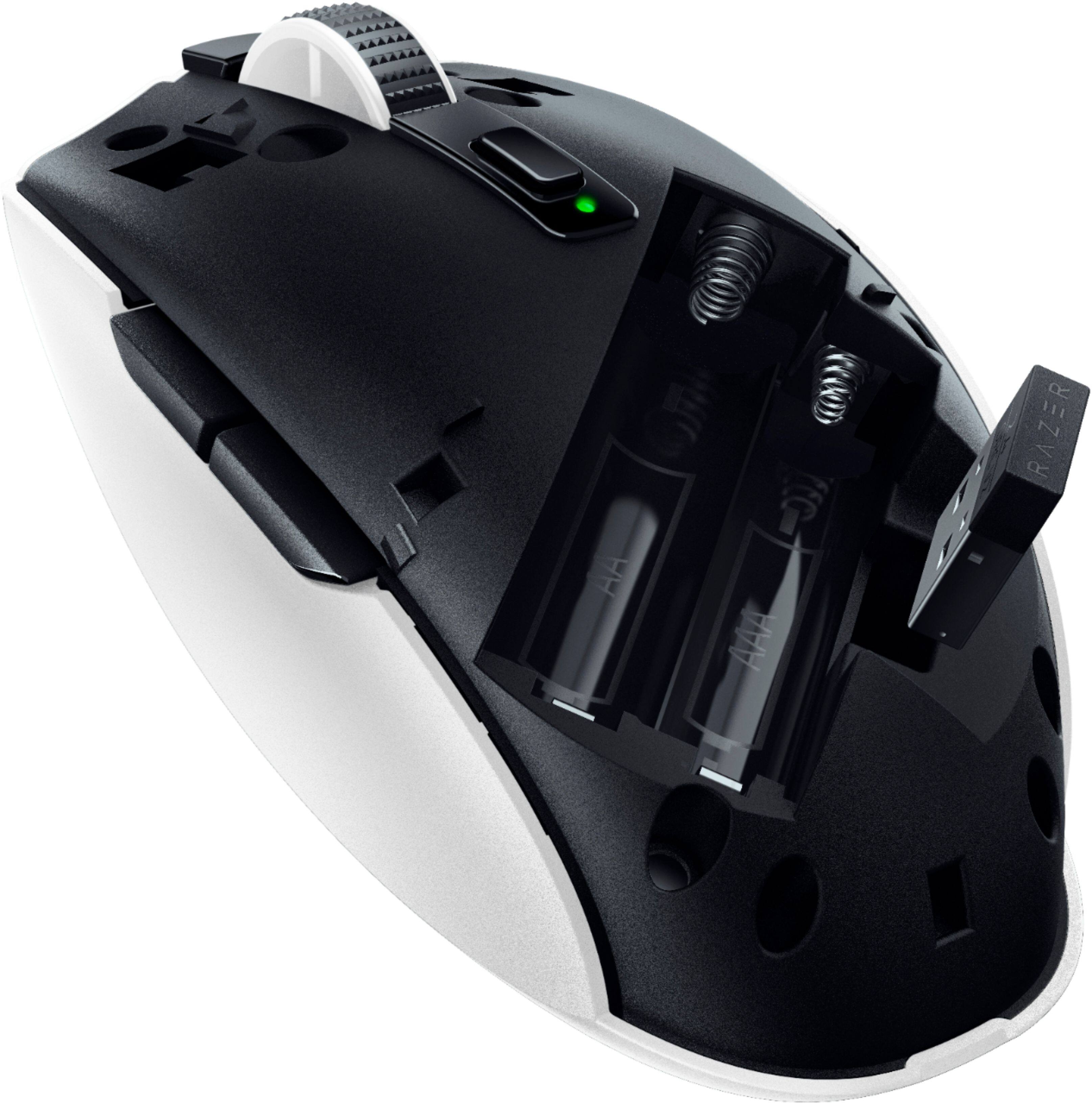 Alt View 14. Razer - Orochi V2 Lightweight Wireless Optical Gaming Mouse With 950 Hour Battery Life - White.