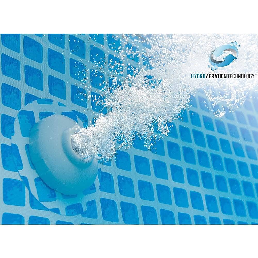 Alt View 14. Intex - Rectangular Above Ground Pool Set.