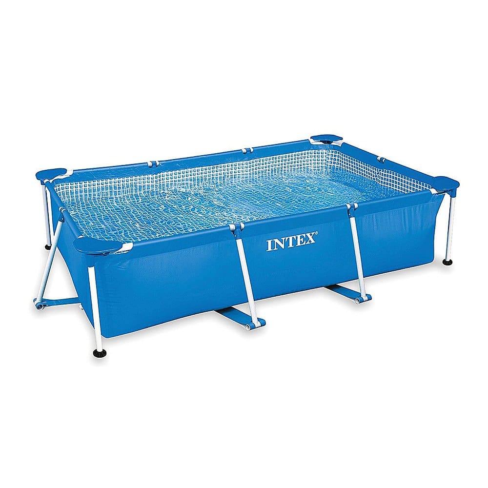 Intex - Rectangular Frame Above Ground Pool