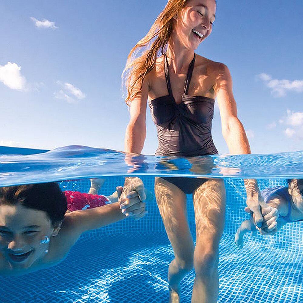 Alt View 15. Intex - Rectangular Frame Above Ground Pool.