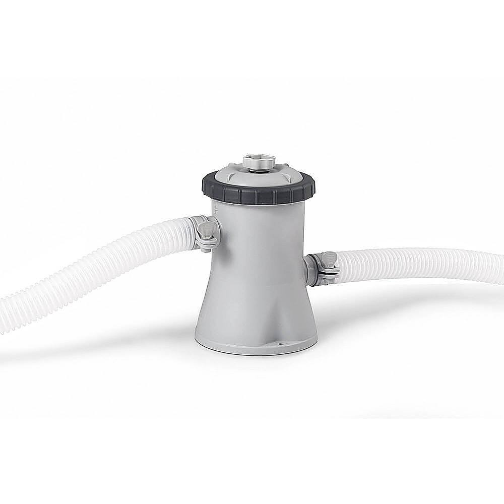 Alt View 16. Intex - Metal Frame Swimming Pool Set with Filter and Debris Cover.