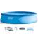 Alt View 11. Intex - 18' x 48" Inflatable Round Above Ground Pool Set.