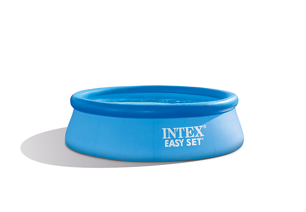 Intex - Easy Set Inflatable Above Ground Family Swimming Pool (No Pump)