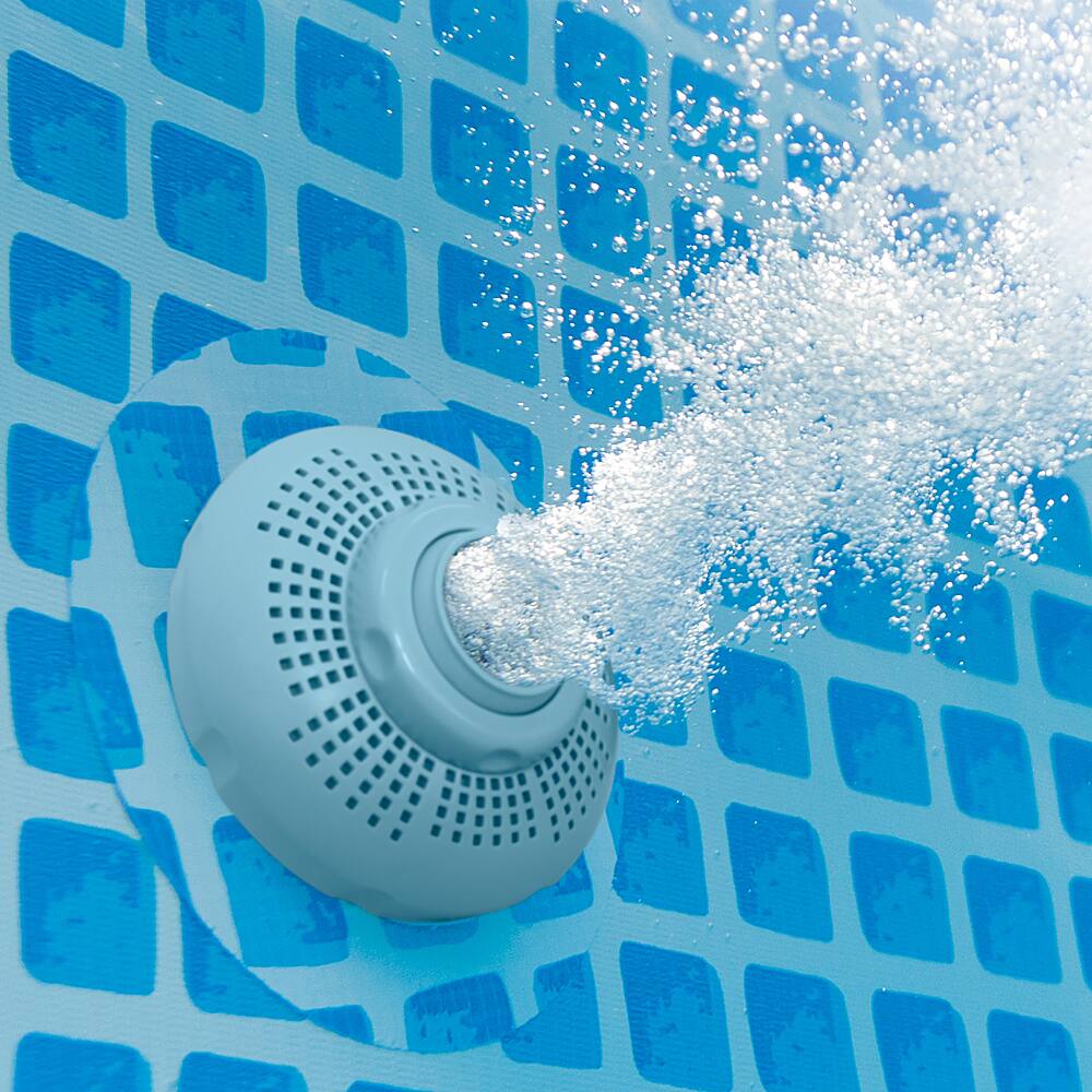 Alt View 17. Intex - Ultra XTR Rectangular Frame Swimming Pool Set w/Pump Filter.