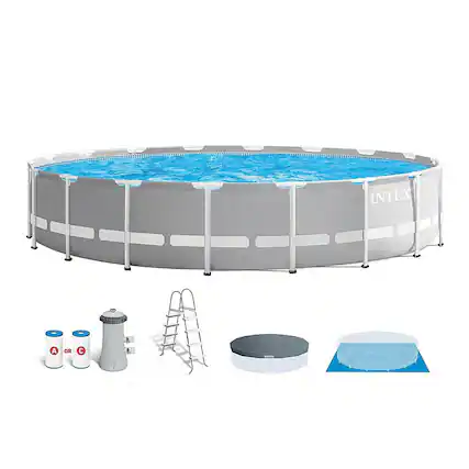 Alt View 11. Intex - Above Ground Pool w/ Pump.