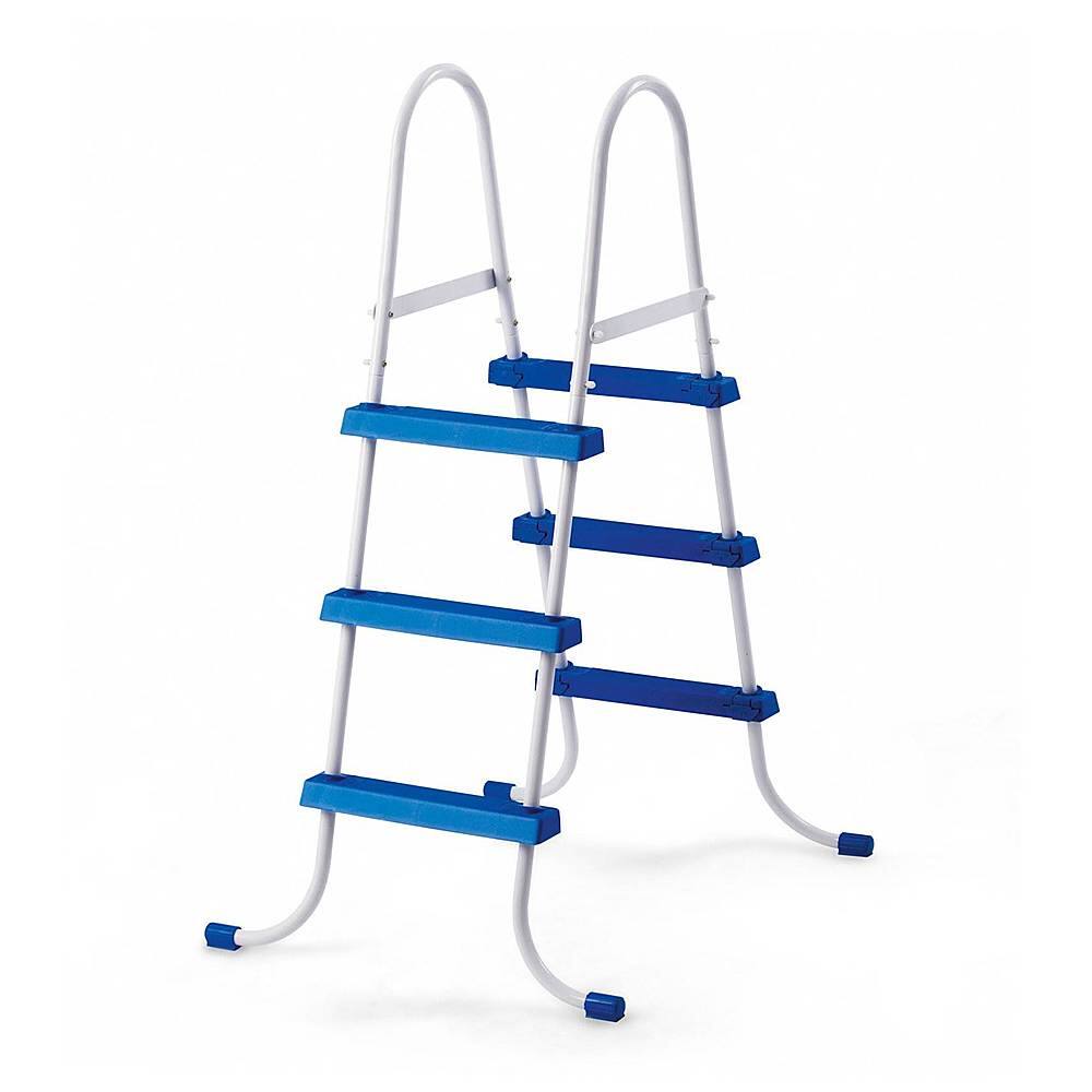 Alt View 12. Intex - Metal Frame Pool w/ Pump, Cover & Ladder.