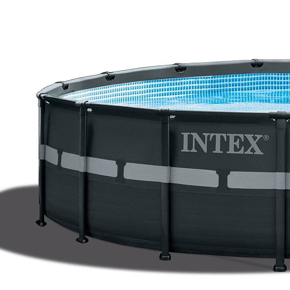 Alt View 15. Intex - Round Above Ground Pool Set w/ Pump.