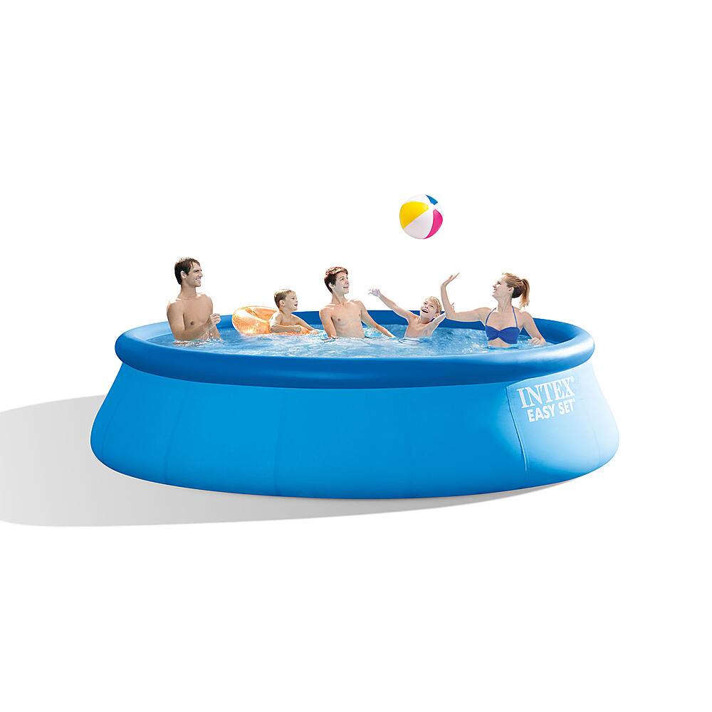 Alt View 15. Intex - Inflatable Pool w Ladder and Pump.