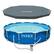 Alt View 11. Intex - Metal Frame Above Ground Swimming Pool with Filter and Cover - Blue.