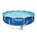 Alt View 12. Intex - Metal Frame Above Ground Swimming Pool with Filter and Cover - Blue.