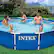 Alt View 16. Intex - Metal Frame Above Ground Swimming Pool with Filter and Cover - Blue.