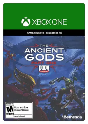 Front. Microsoft - DOOM Eternal: The Ancient Gods – Part One. - M (Mature 17+)