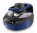 Front. Elite Gourmet - 5Qt. Digital Rapid Air Fryer/Multi-cooker with Top and Bottom Heating - Navy.