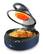 Alt View 12. Elite Gourmet - 5Qt. Digital Rapid Air Fryer/Multi-cooker with Top and Bottom Heating - Navy.
