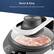 Alt View 13. Elite Gourmet - 5Qt. Digital Rapid Air Fryer/Multi-cooker with Top and Bottom Heating - White.
