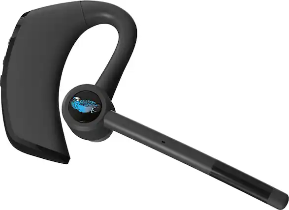 Front. BlueParrott - M300-XT Ultra-Light Noise-Cancelling Headset - Black.