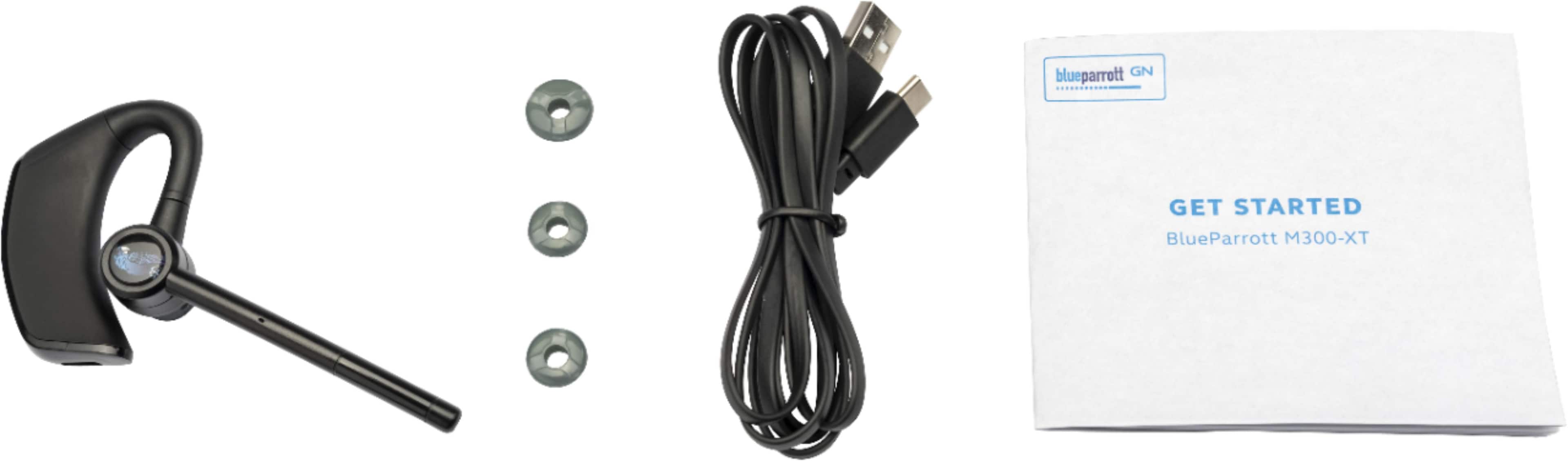 Alt View 13. BlueParrott - M300-XT Ultra-Light Noise-Cancelling Headset - Black.