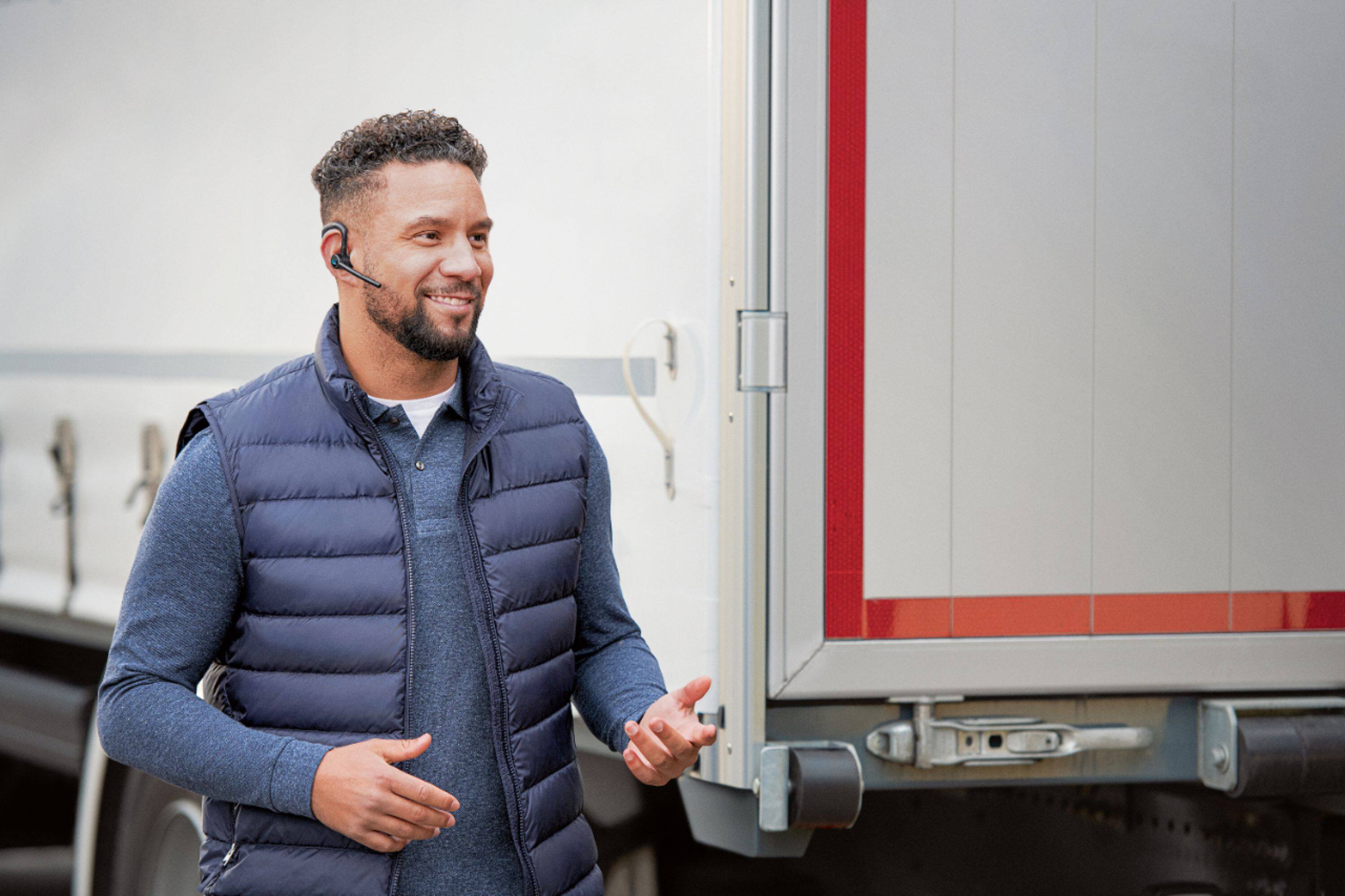 Alt View 15. BlueParrott - M300-XT Ultra-Light Noise-Cancelling Headset - Black.