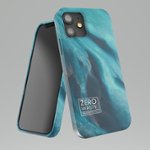 Front Zoom. Zero Waste Movement - iPhone 12 Mini Eco Friendly Case - Glacier.