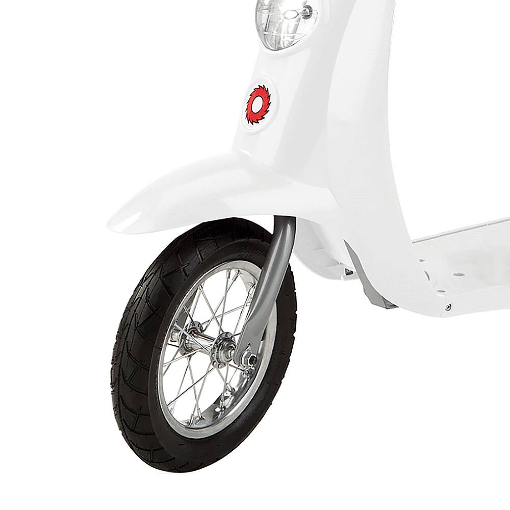 Alt View 11. Razor - Pocket Mod Miniature Euro 24V Electric Kids Ride On Retro Scooter - White.