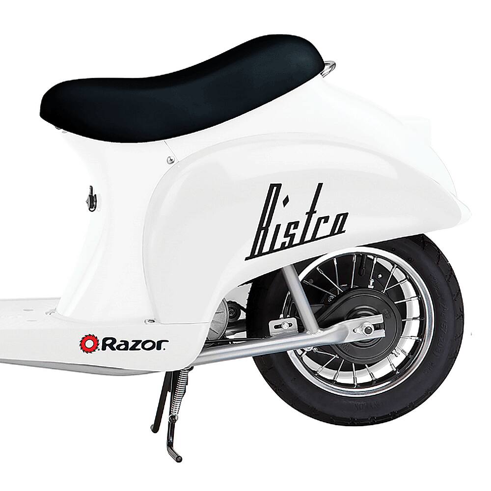 Alt View 12. Razor - Pocket Mod Miniature Euro 24V Electric Kids Ride On Retro Scooter - White.