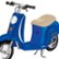 Alt View Zoom 14. Razor - Electric Retro Scooter (2 Pack) - Royal Blue.