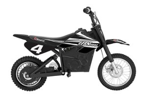 Razor - Dirt Rocket High-Torque Electric Motocross Dirt Bike - Black - Front_Zoom