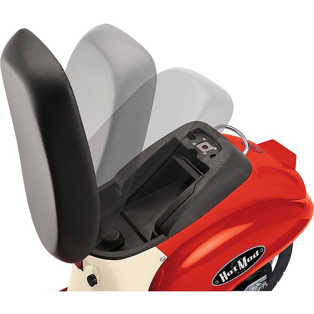 Alt View 11. Razor - Pocket Mod Miniature Euro 24V Electric Kids Ride On Retro Scooter - Red.