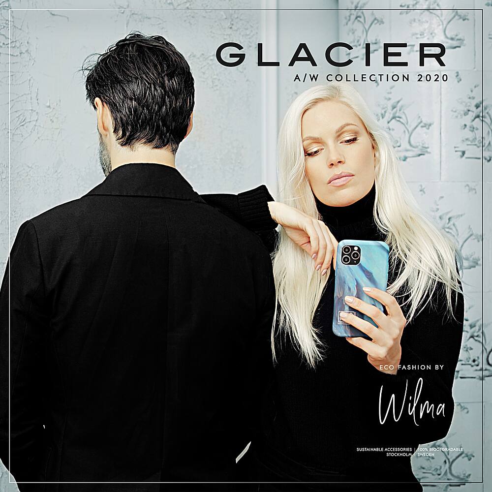 Angle View: Zero Waste Movement - iPhone 6/7/8/SE (2020) Eco Friendly Case - Glacier