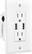 Alt View 11. Best Buy essentials™ - 2.4 A USB Charger Wall Outlet (2-Pack) - White.