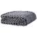 Front. BlanQuil - Lite Chunky Weighted Throw - Grey.