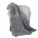 Alt View Zoom 11. BlanQuil - Lite Chunky Weighted Throw - Grey.