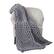Alt View 11. BlanQuil - Lite Chunky Weighted Throw - Grey.