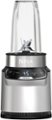 Front. Ninja - Nutri-Blender Pro Personal Blender with Auto-iQ - Cloud Silver.