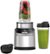Left Zoom. Ninja - Nutri-Blender Pro Personal Blender with Auto-iQ - Cloud Silver.