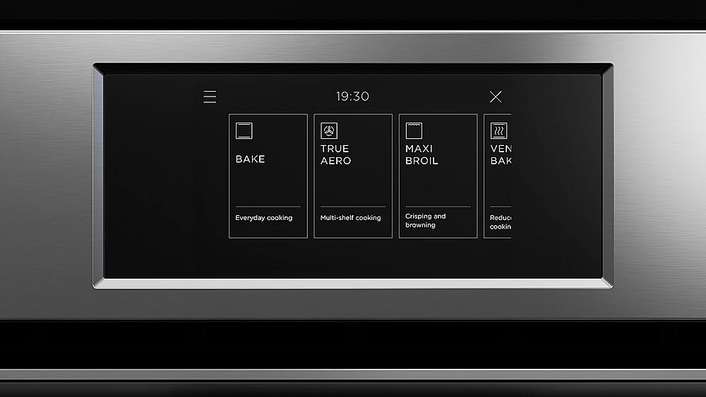 Alt View 15. Fisher & Paykel - Series 9 Professional 30 in 4.1 cu ft Built-in Single Electric Convection Wall Oven 17 Function Self-cleaning - Stainless Steel.