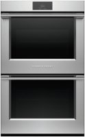 Fisher & Paykel - Professional 30 in 8.2 cu ft Built-in 17 function Double Electric Convection Wall Oven with Self-cleaning - Stainless steel - Front_Zoom