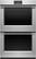 Front. Fisher & Paykel - Professional 30 in 8.2 cu ft Built-in 17 function Double Electric Convection Wall Oven with Self-cleaning - Stainless Steel.